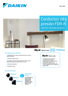 Conductos Alta presión FDA-A - Sky Air Serie Advance.pdf